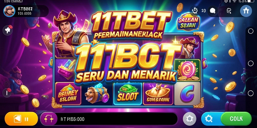 Tampilan gameplay seru di 11TBET dengan fitur Slot yang menarik.