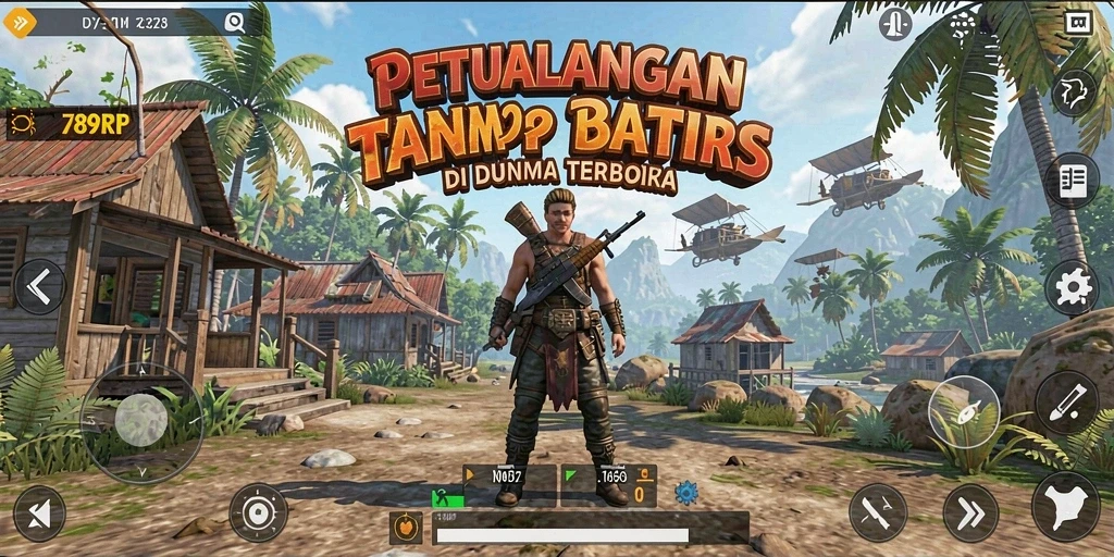 Tampilan gameplay Open World yang menarik dan menyenangkan.
