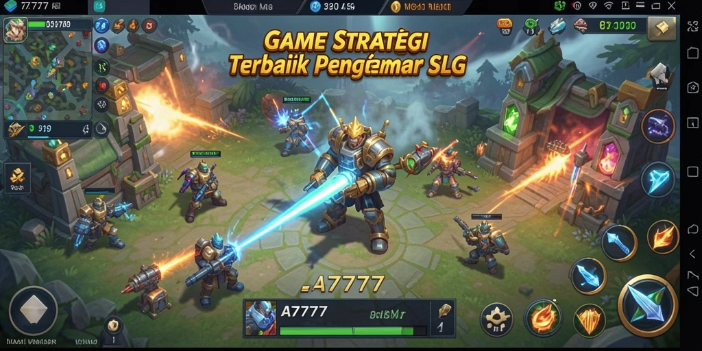 Tampilan gameplay A7777 yang mendebarkan dan penuh strategi.