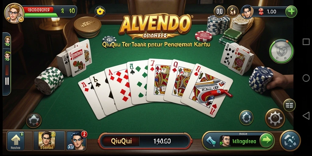 Gameplay QiuQiu yang seru dan interaktif di ALVENDO.