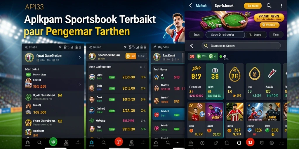 Tampilan gameplay Sportsbook yang menarik dan interaktif.
