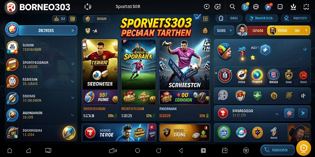 Tampilan gameplay seru dari BORNEO303 yang menarik untuk taruhan.