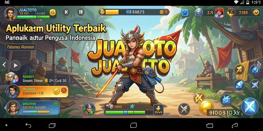 Tampilan antarmuka utama JUALTOTO dengan fitur analisis angka.