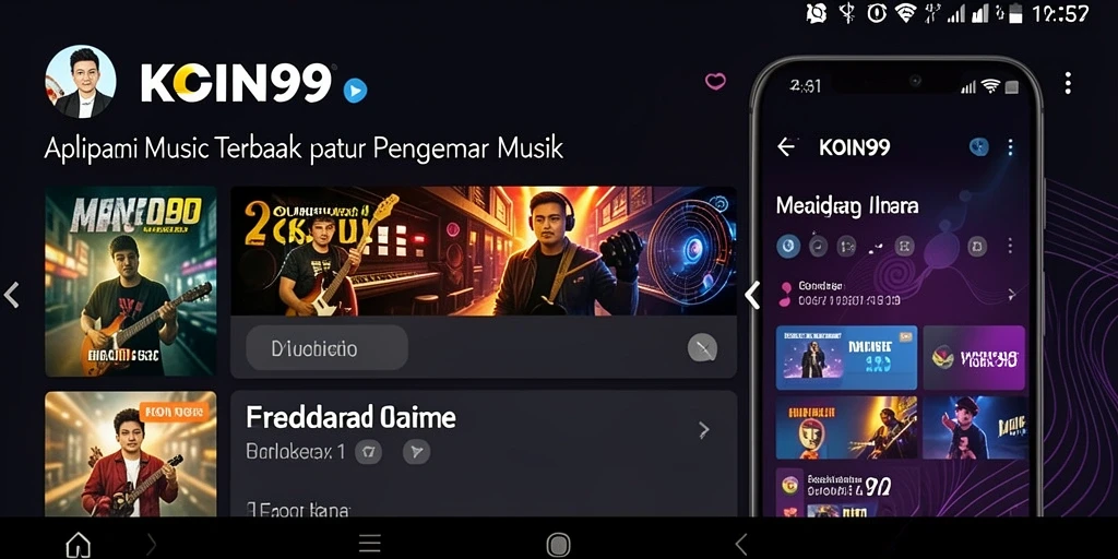 Tampilan screenshot KOIN99 menunjukkan interaksi menarik dalam permainan musik.