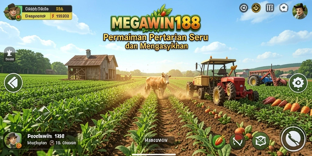 Gameplay seru dalam pertanian dan pengelolaan lahan MEGAWIN188.