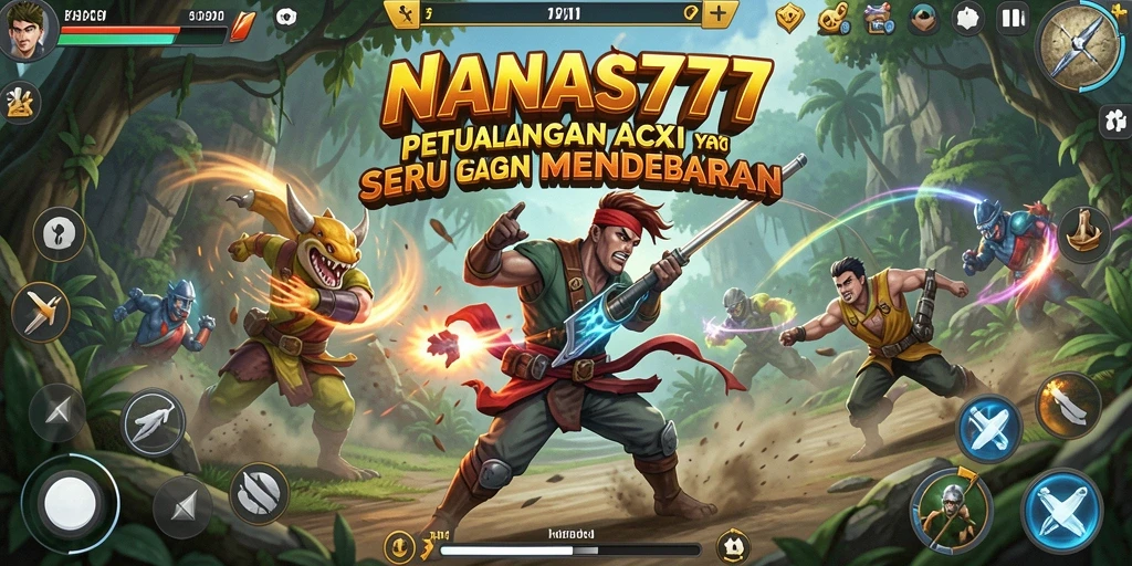 Tampilan seru dari gameplay NANAS777 yang penuh aksi.