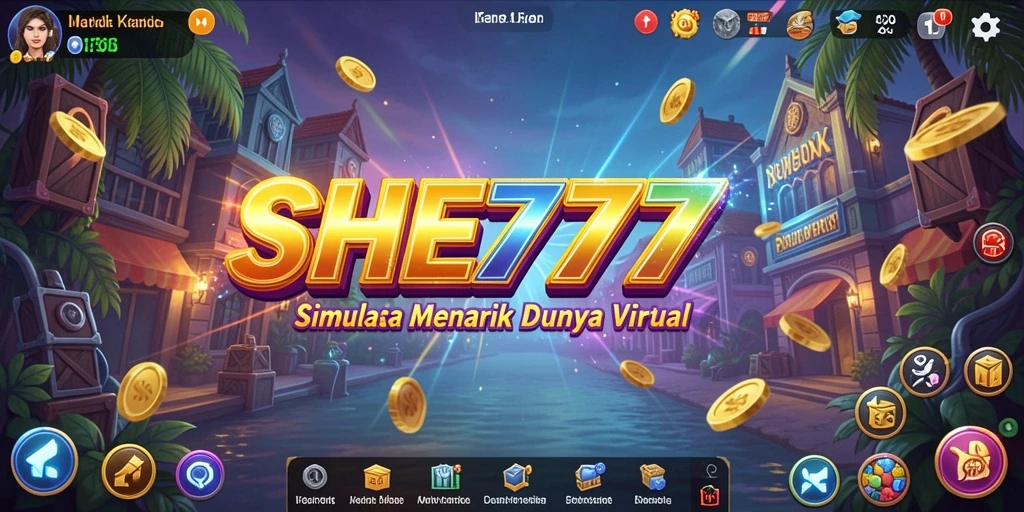 Tampilan gameplay SHE777 yang menarik dan imersif.