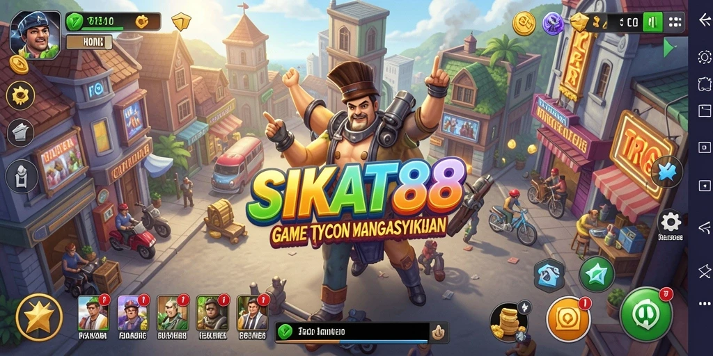 Tampilan gameplay SIKAT88 yang menarik dan interaktif.