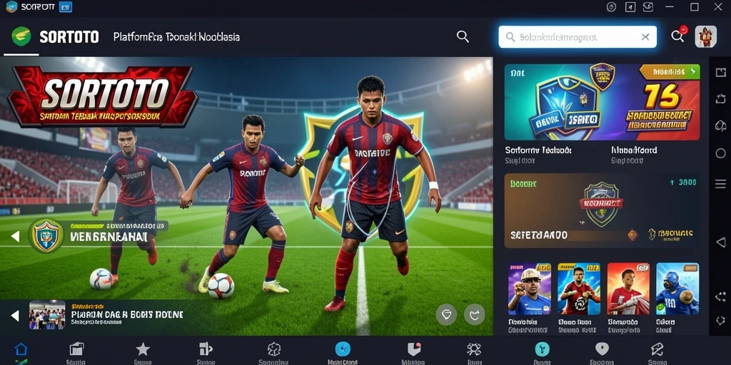 Screenshot gameplay SORTOTO dengan tampilan taruhan yang menarik.
