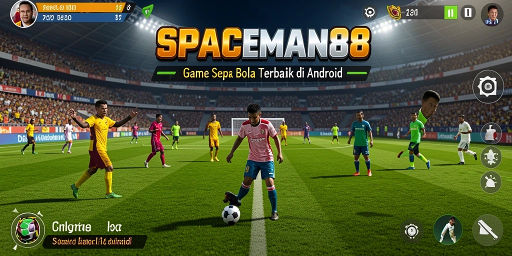Gameplay menarik SPACEMAN88 dengan aksi sepak bola seru.