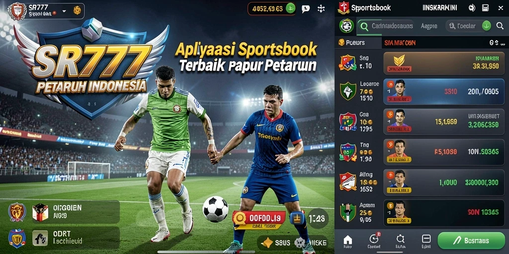 Tampilan antarmuka SR777 yang menarik dan informatif untuk taruhan.