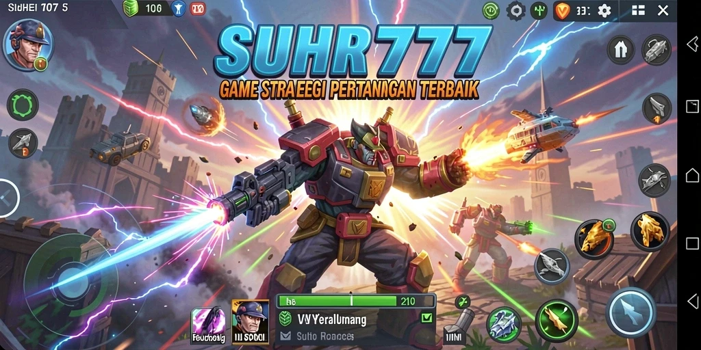 Tampilan seru dari gameplay SLG di SUHU777.
