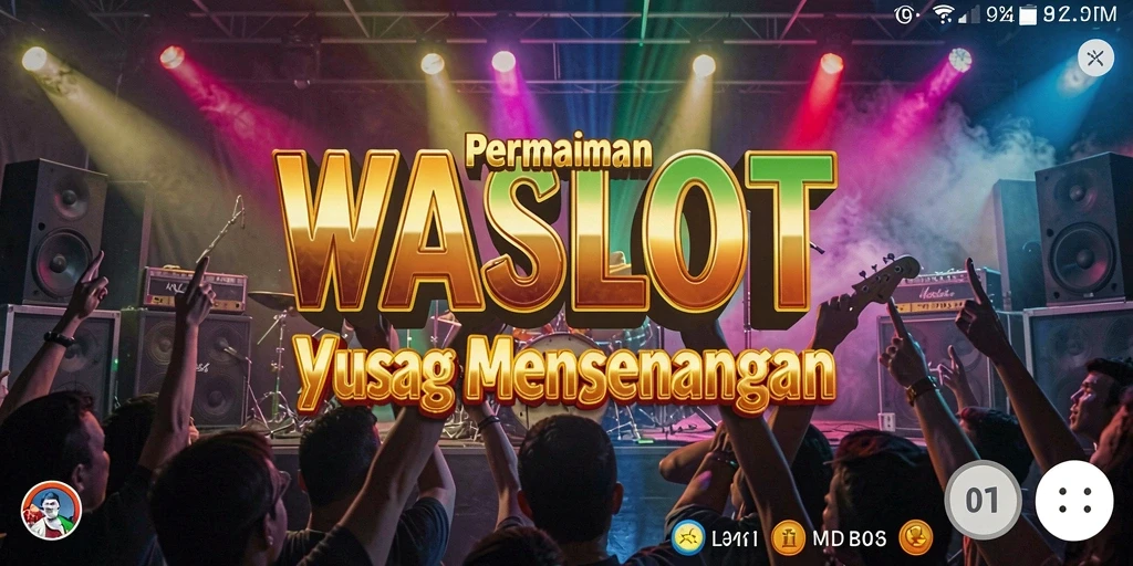 Tampilan gameplay WASLOT yang penuh warna dan menarik.