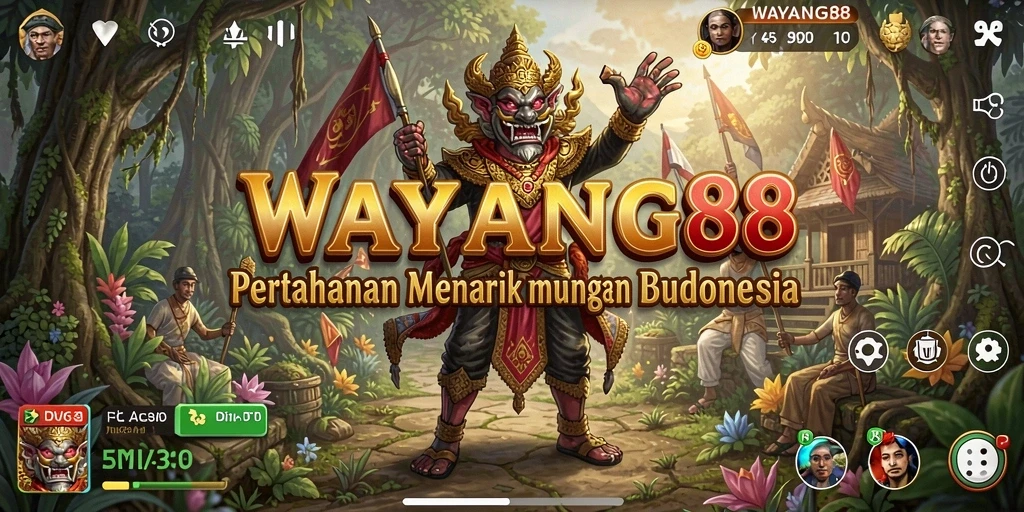 Tampilan rinci gameplay Tower Defense dalam WAYANG88 menunjukkan strategi permainan yang menarik.