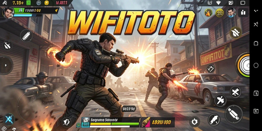 Tampilan gameplay WIFITOTO yang mendebarkan dan penuh aksi.
