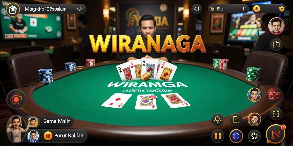 Tampilan gameplay seru dan menarik di WIRANAGA.
